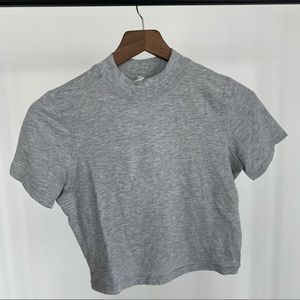 Lululemon Gray Crop Top